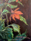 Unknown artist, Begonia, Begonie, Begonien, Begonias, floral art collection, rote Begonien, Künstler aus Horgen; Horten Schweiz, TOMs ART FLOWer CLUB, florale Kunst, Stilleben, Stilllege, zatisie for sale aus 1967 at TOMs FLOWer CLUB.