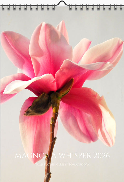 Tomas Rodak, Calendar 2026, Wandkalender 2026, Peony, Blumeninsel, Kalendar, New year, neues Jahr, Neujahr, Kalendar, for sale by TOMs FLOWer CLUB