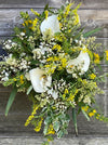 Atmospheric exclusive seasonal winter flowers arranged in an elegant bouquet with free delivery in Zurich