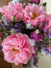 Handmade spring flower bouquet from TOMs FLOWer CLUB