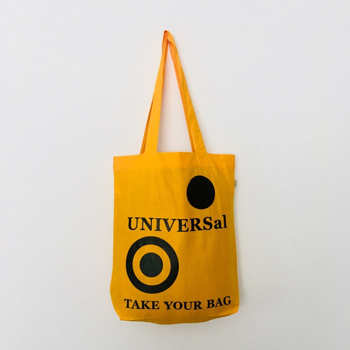 UNIVERSal - gold-coloured bag - 36 x 40 x 7 cm