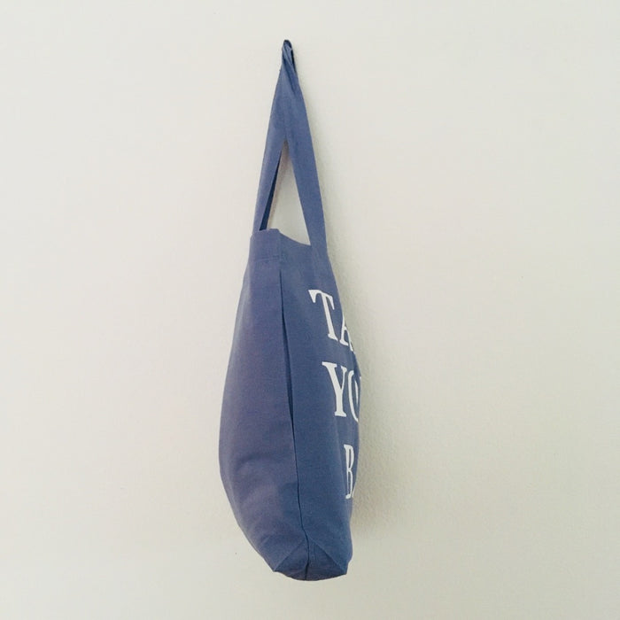 TAKE YOUR BAG - light blue bag - 36 x 40 x 7 cm