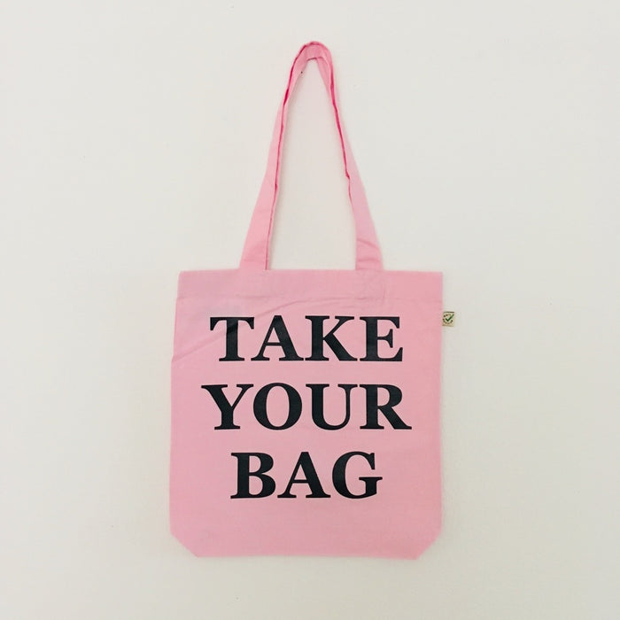 TAKE YOUR BAG - pink bag - 36 x 40 x 7 cm