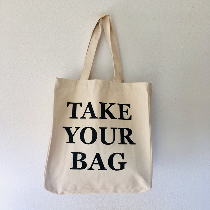 TAKE YOUR BAG - beige bag - 39 x 41 x 14 cm