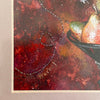 Dominique Tapparel, Autumn, 2006, mixed media on pape in wooden frame for sale at TOMs FLOWer CLUB