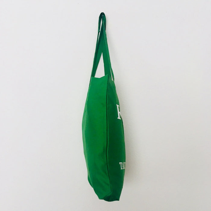 RICH - green bag - 36 x 40 x 7 cm