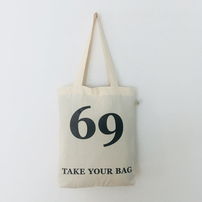 tote, tote bag, shopping bag, bag, Einkaufstasche, Stofftasche, Baumwolltasche, fair trade, organic cotton, Swiss quality, TAKE YOUR BAG, TOMS FLOWER CLUB, 69, #69 #69ing #69position #69love #sixtynine #pleasure69 #69squad #69style #69goals #69forever #69vibes #69problems #69satisfaction #69fun #69forme #69ingismyfavorite #69positivity #69islife #69nation #69waytogo