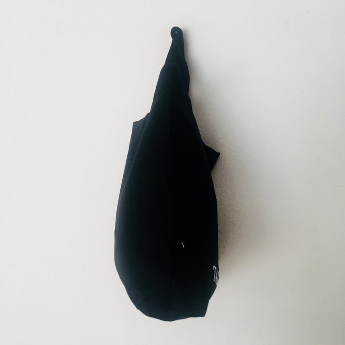 WATER DROP - black bag - 48 x 44 x 10 cm