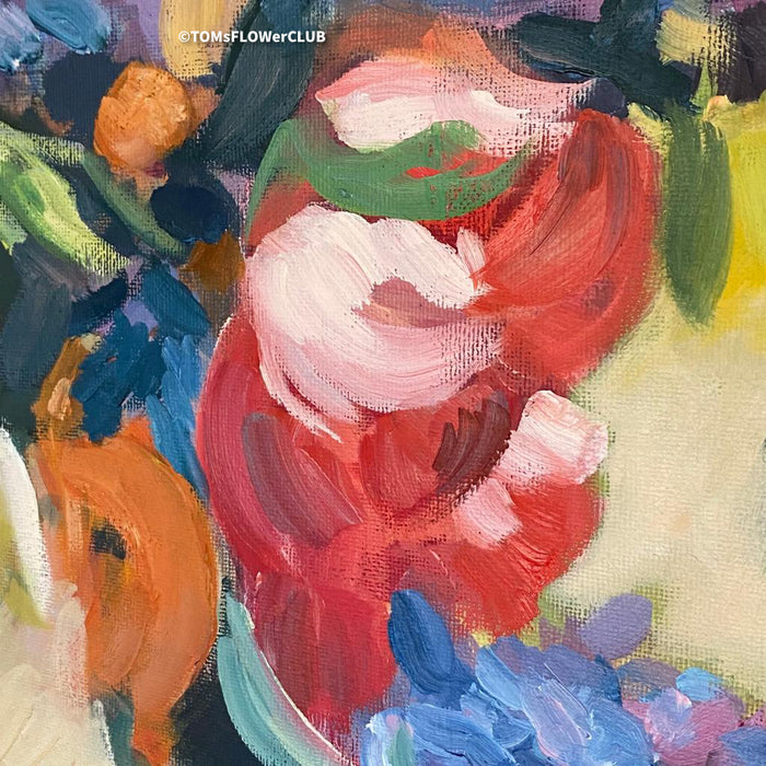 Eliza Kleine, Still Life With Flowers, Stillleben mit Blumen, florale Kunst, floral art, Riga art academy, florals, Blumen Inder Kunst, TOMs FLOWer CLUB, TOMs  ART FLOWer CLUB, zatisie s kvetmy