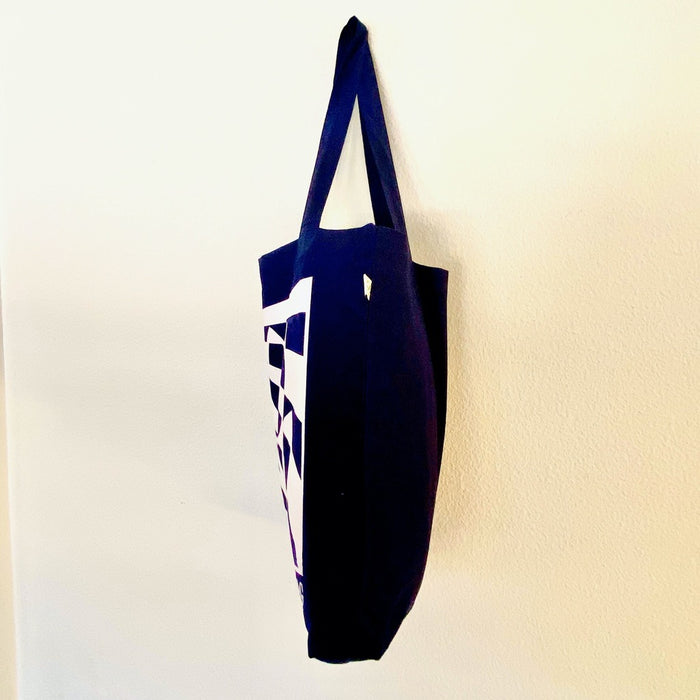 TULIP - navy blue bag - 36 x 40 x 7 cm