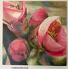 Vera Käufeler, Apple Blossom, Apfelblüte, Schweizer Künstler, rosa, pink pink lover, floral paintings for sale at TOMS FLOWer CLUB, online Kunstgalerie. 