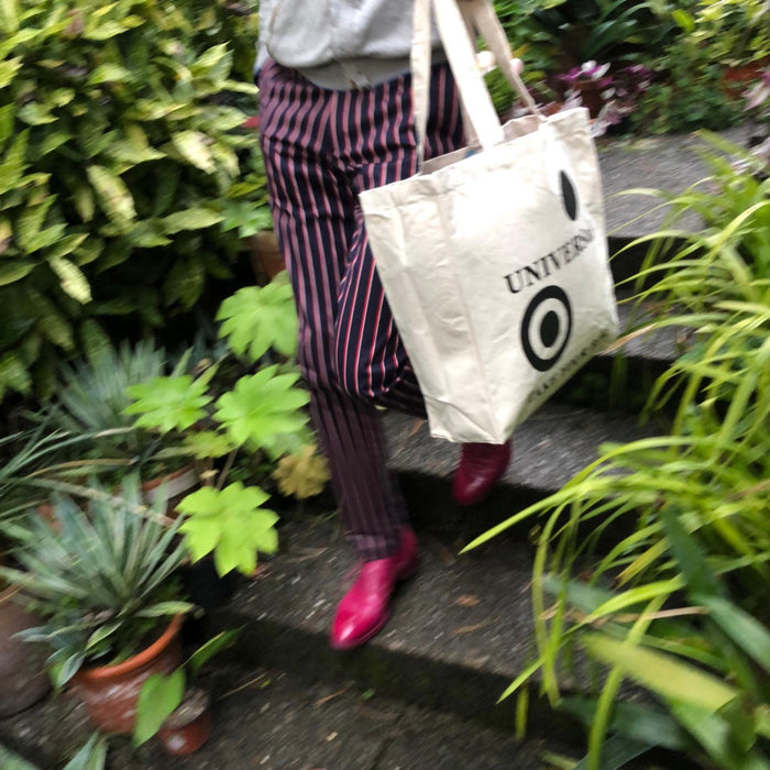 UNIVERSal Tote Bag – Organic Cotton - Fair Trade - beige bag - 39 x 41 x 14 cm