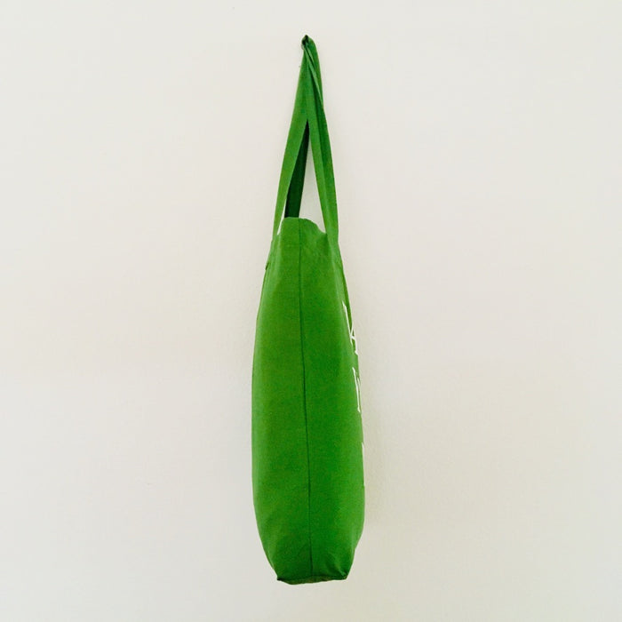WATER DROP Tote Bag – Organic Cotton - Fair Trade - green bag - 36 x 40 x 7 cm