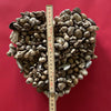 Hand made Sculpture, Heart of Wood at TOMs FLOWer CLUB for sale / zum Verkaufen