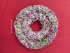 Natural tables wreath, door wreath, wedding wreath, hair wreath, romantic pink, rosa, organic, Tischdekoration, Deco, Gypsophila Paniculata, organic plants, for sale at TOMs FLOWer CLUB.