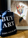 tote, tote bag, TOMs FLOWer CLUB, Art Basel, Art Miami, Art Karlsruhe, TEFAF, Scope Basel, Art fair, Kunstsammler, Art collector, Andy Warhol, Gagosian, cotton bags, Swiss designed, TAKE YOUR BAG, Einkaufstasche, shopping bag, ARCO Madrid, Liste Basel