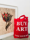 tote, tote bag, TOMs FLOWer CLUB, Art Basel, Art Miami, Art Karlsruhe, TEFAF, Scope Basel, Art fair, Kunstsammler, Art collector, Andy Warhol, Gagosian, cotton bags, Swiss designed, TAKE YOUR BAG, Einkaufstasche, shopping bag, ARCO Madrid, Liste Basel